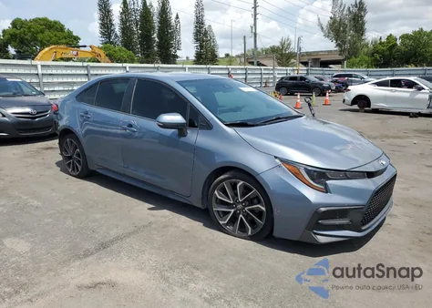 2020 Toyota Corolla Se from USA, damaged, VIN 5YFS4RCE8LP010567